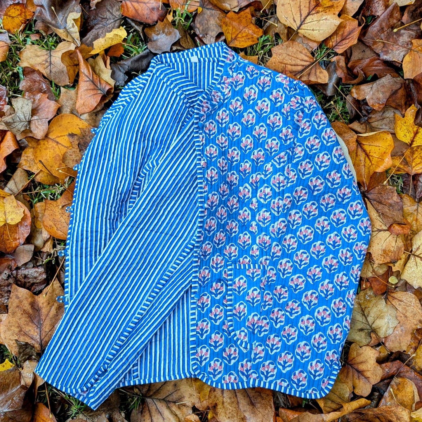 Blue Wildflower Jacket
