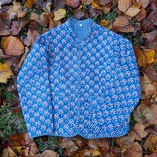 Blue Wildflower Jacket