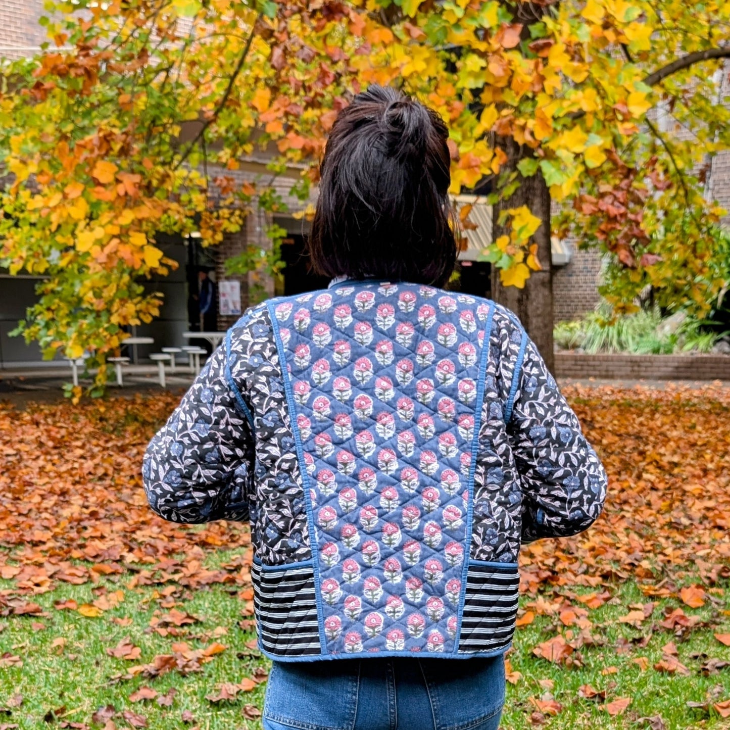 Sakura Crop Jacket