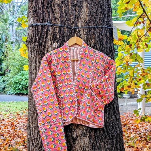 Pink Candy - Crop Jacket