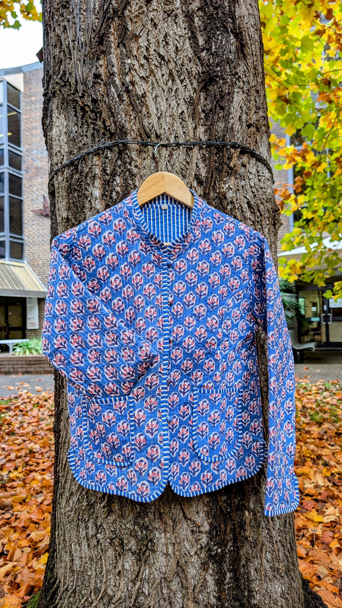 Blue Wildflower Jacket